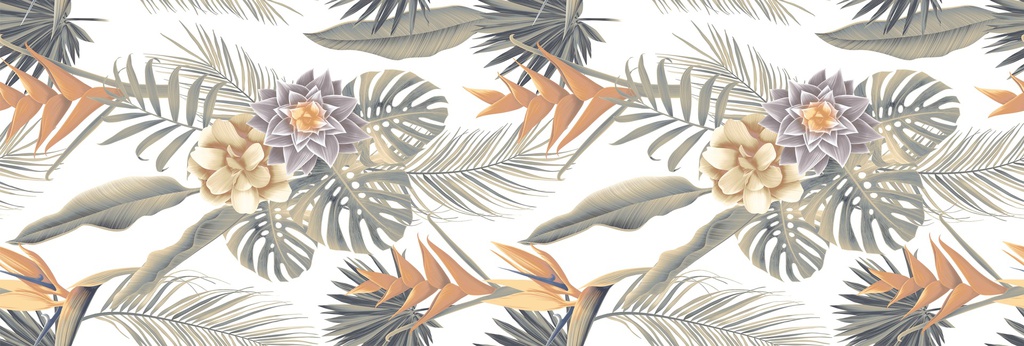 DECO FLORAL VERT20