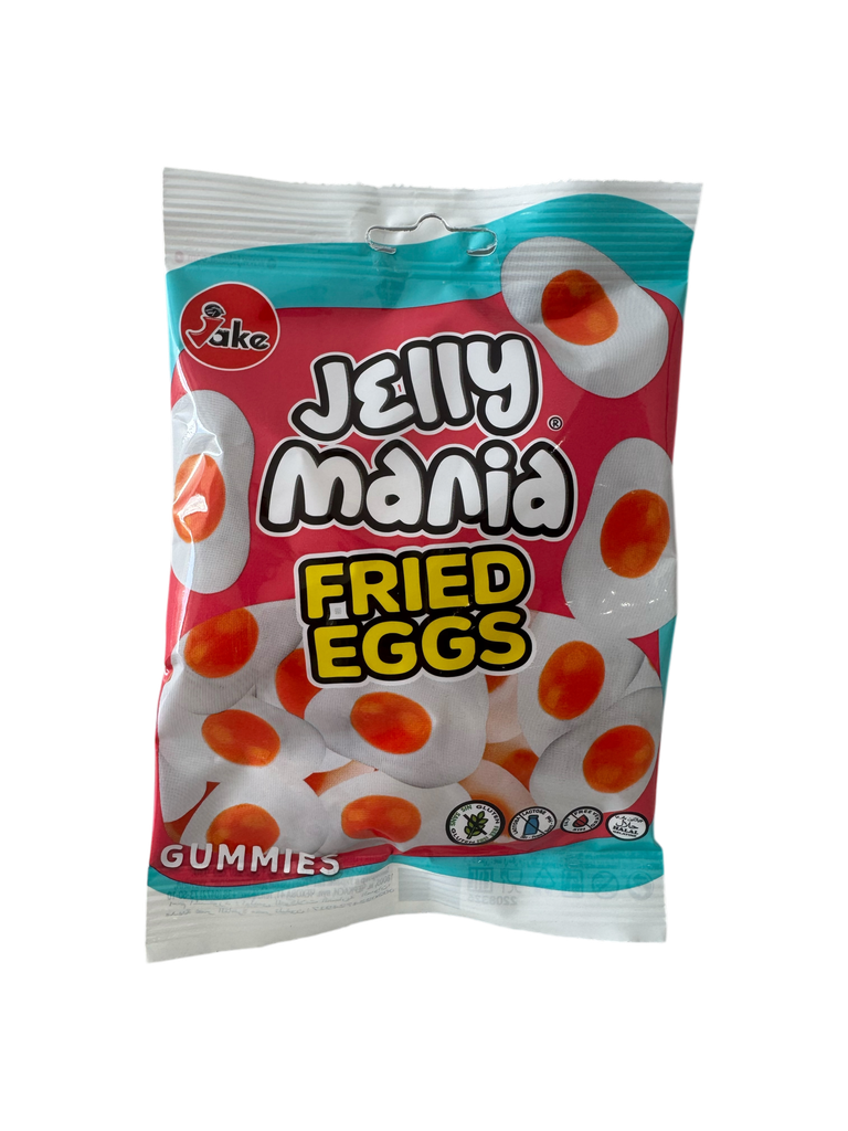 JAKE - Jelly Mania FRIED EGGS / Gum HALAL 100G x 18