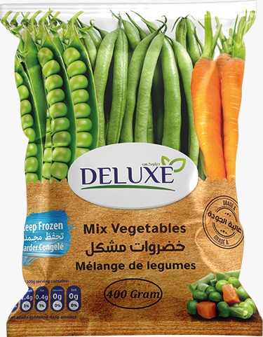 FROZEN Mix Vegetables DELUXE 400 G X 20