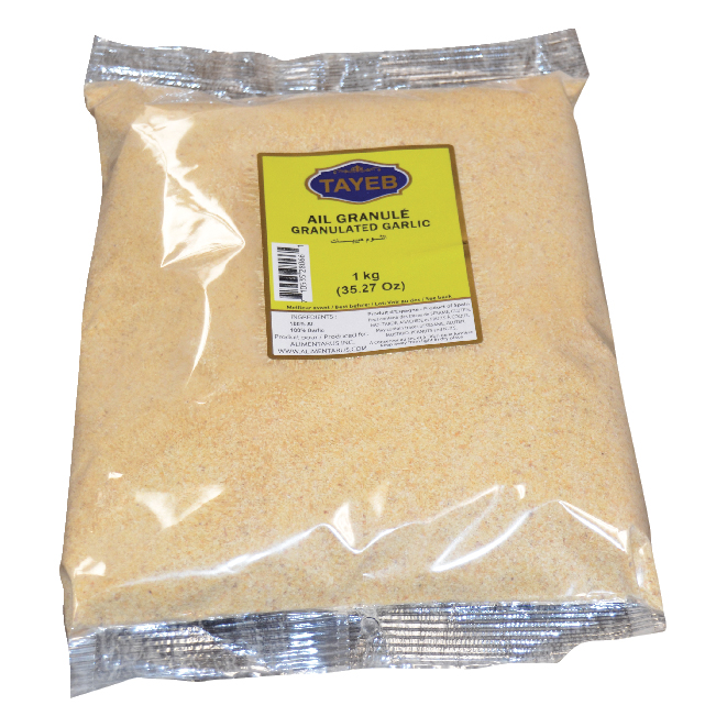 Granulated garlic TAYEB 1kg x 5