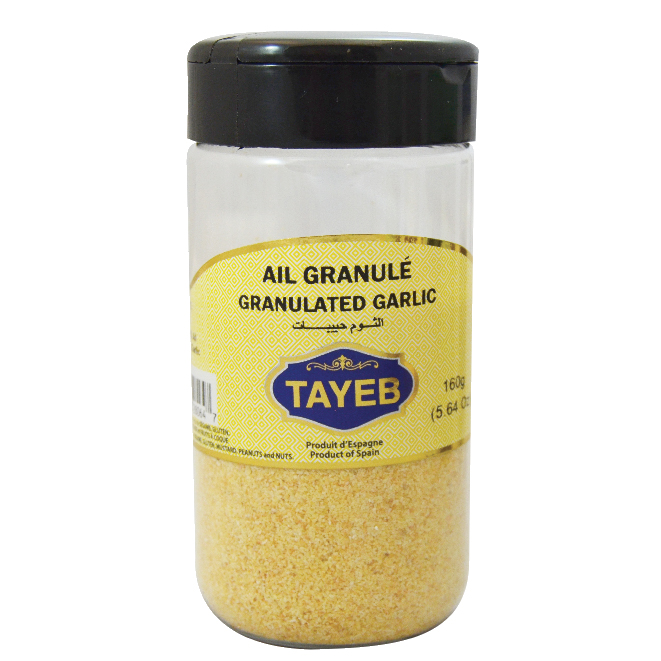 Ail Granulé TAYEB - Bocal 160g x 12