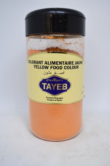 Yellow Food Color TAYEB - Jar 180g x 12