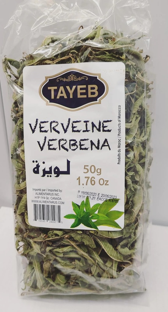 Dried verbena leaves TAYEB 50g x 22