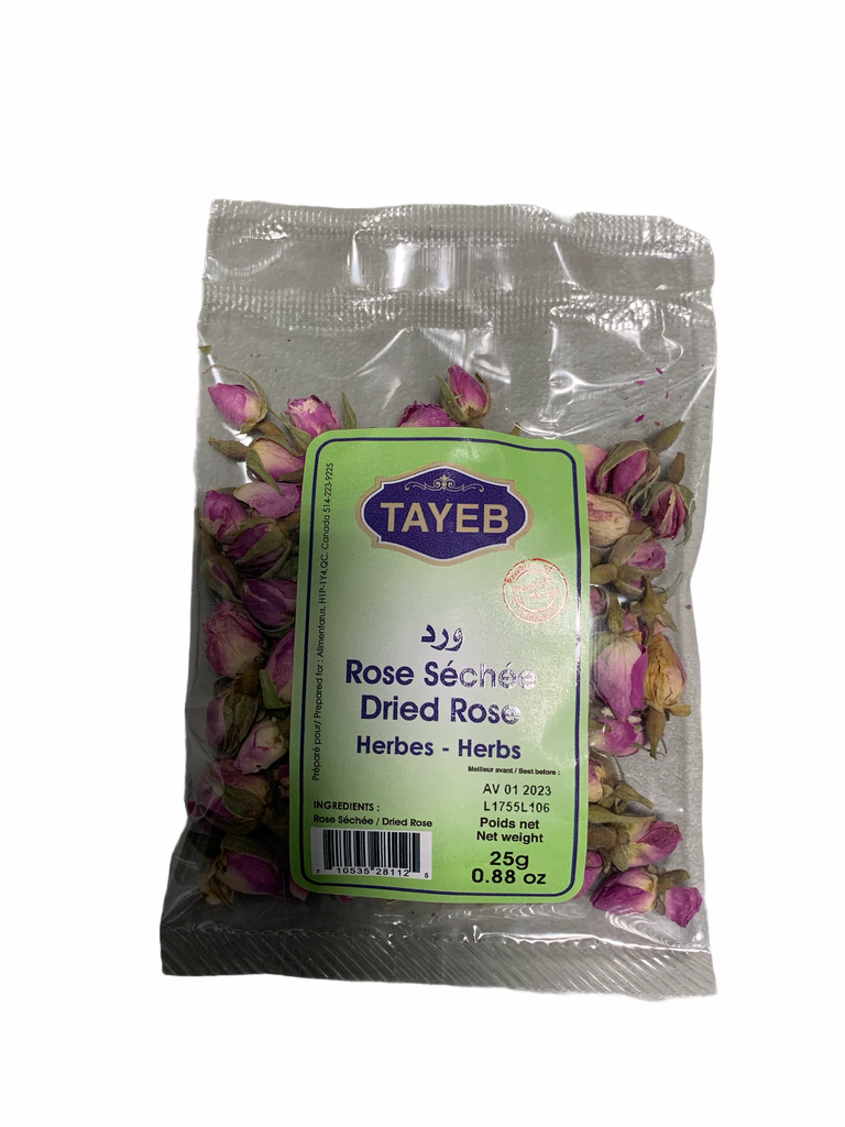 Rose séchée TAYEB - Sachet 25g