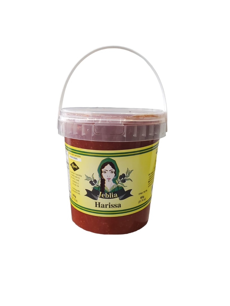 JEBLIA Purée de Piment - Harissa 900G x 12