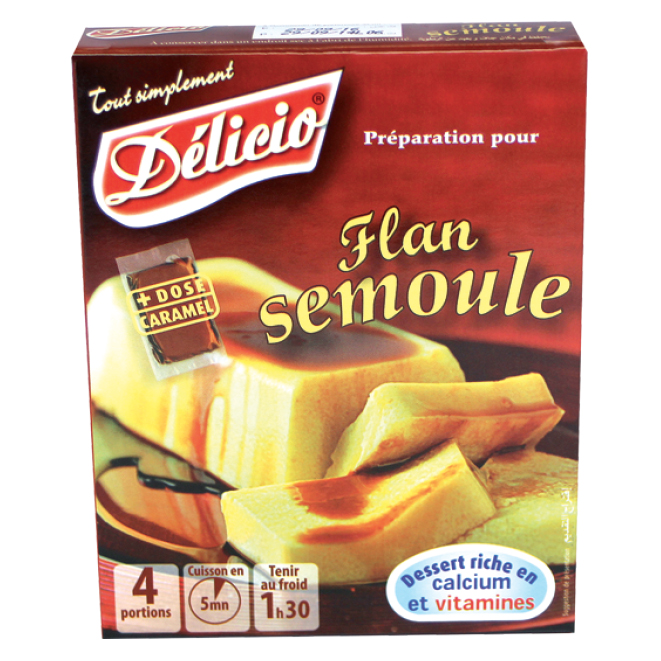 Semolina custard DÉLICIO