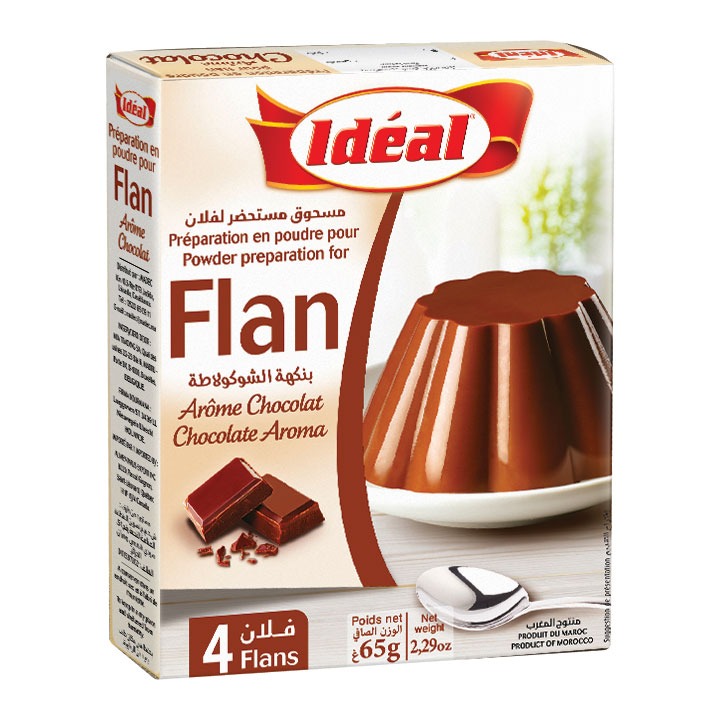 Flan chocolat IDÉAL