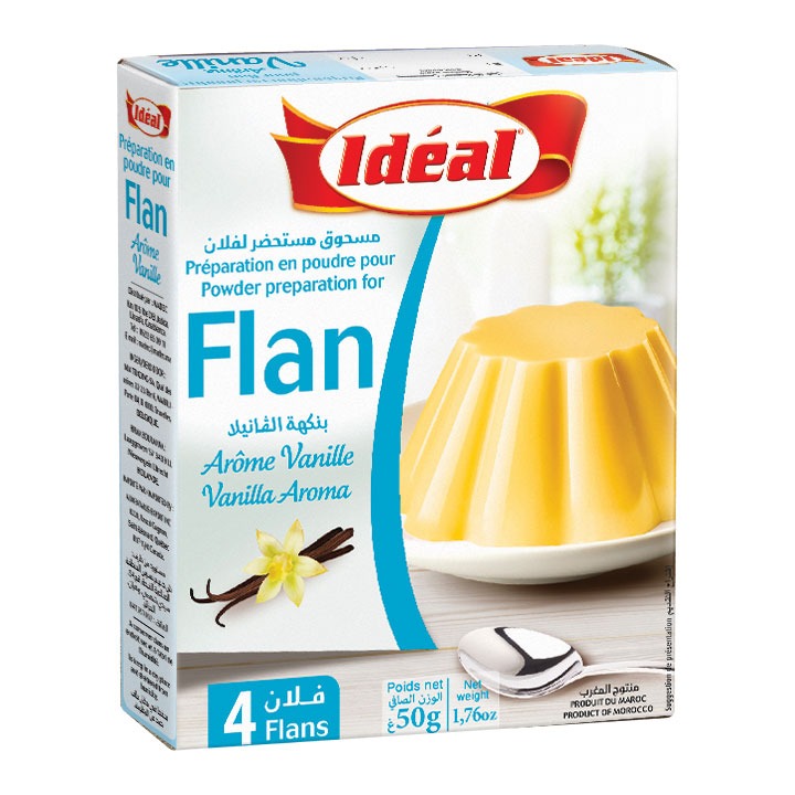 Flan vanille IDÉAL