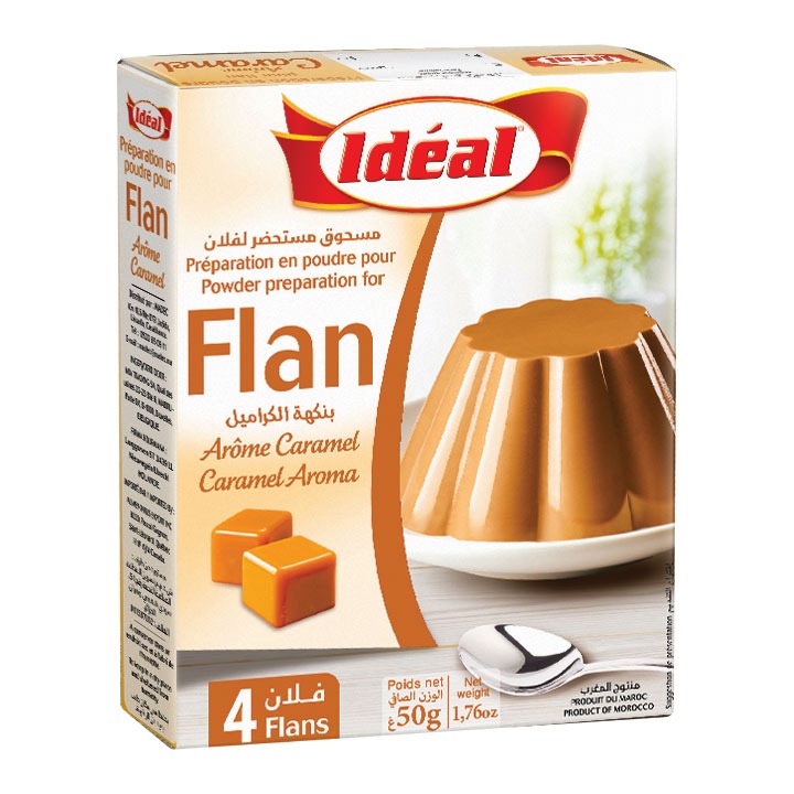 Caramel custard IDÉAL