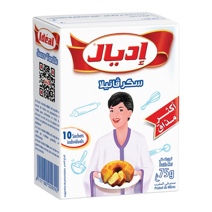 Vanilla sugar IDÉAL 75g x 60