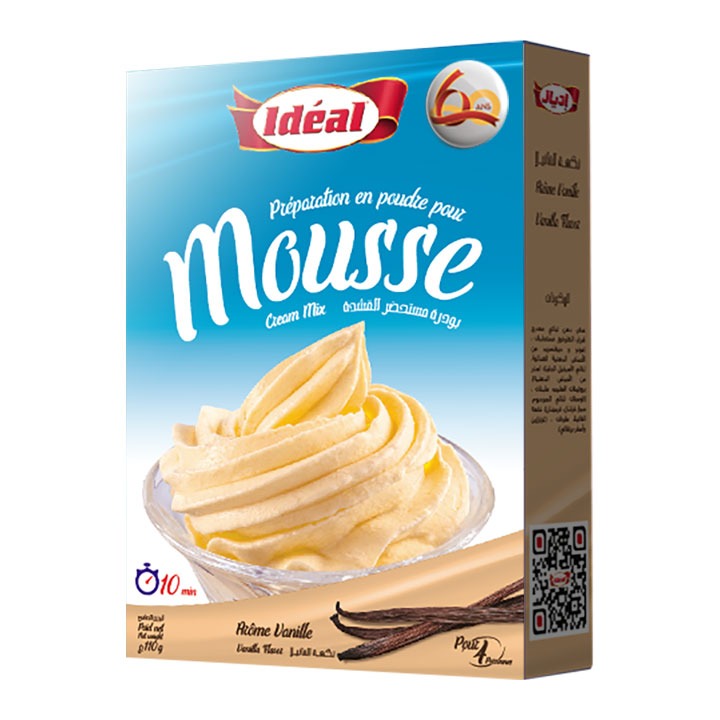 Vanilla mousse IDEAL 110g