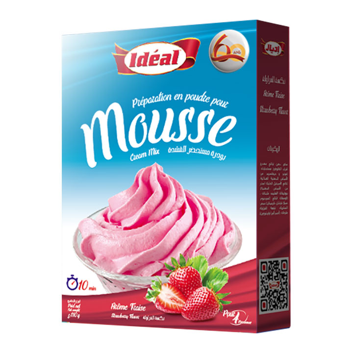 Mousse Fraise IDEAL 125g