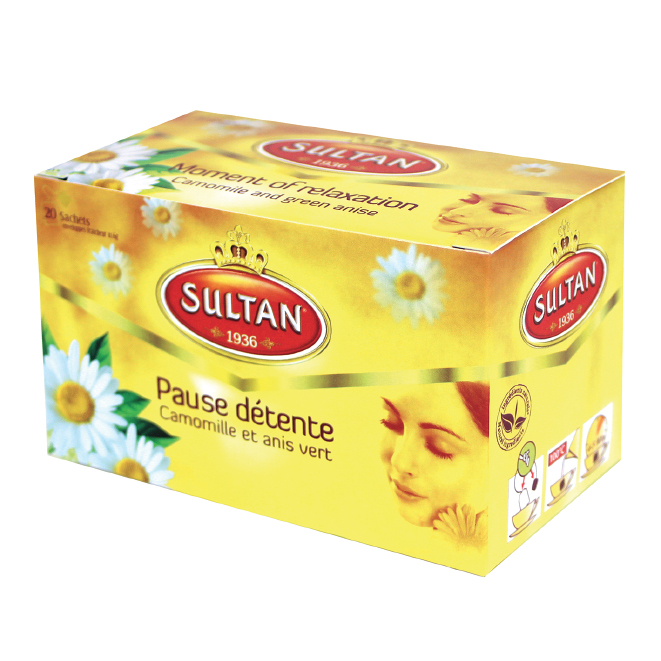 Tisane pause détente SULTAN 32g x 12