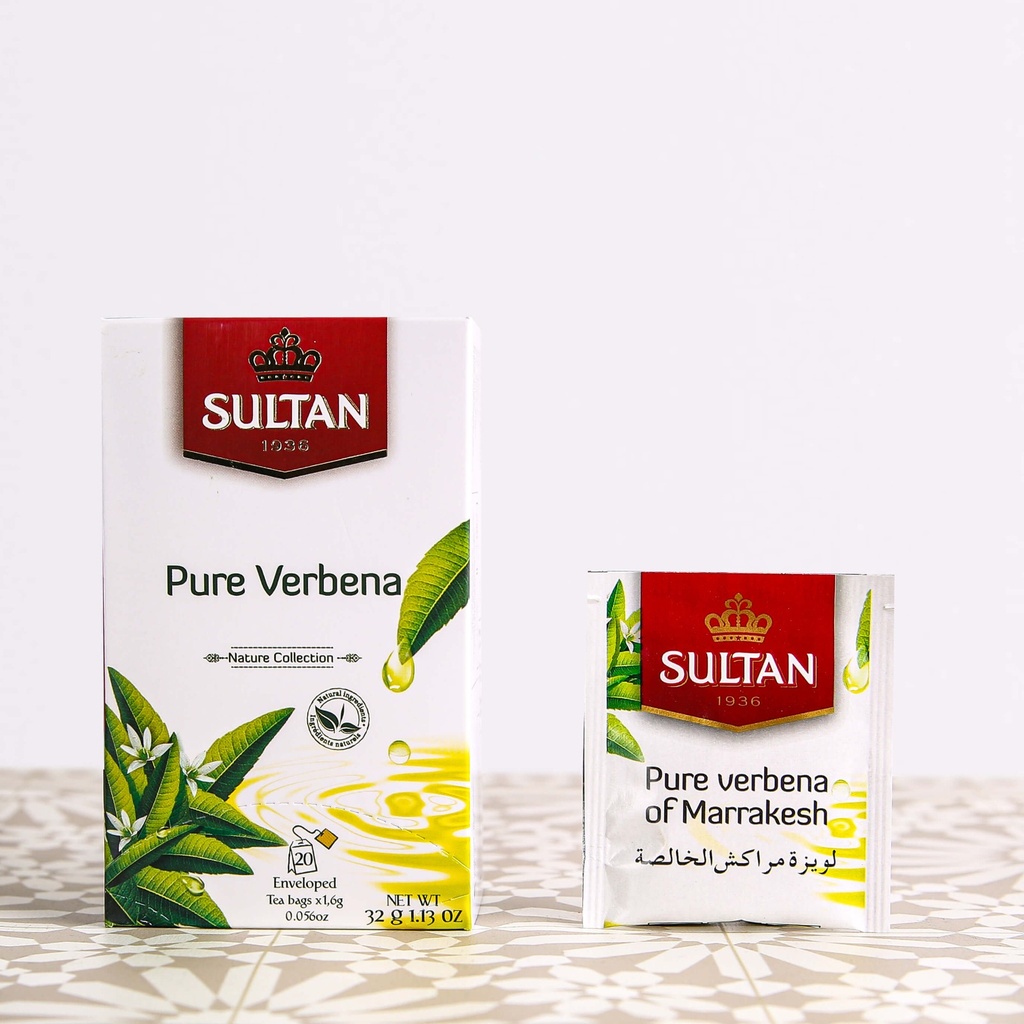 Herbal tea pure verbena SULTAN 32g x 12