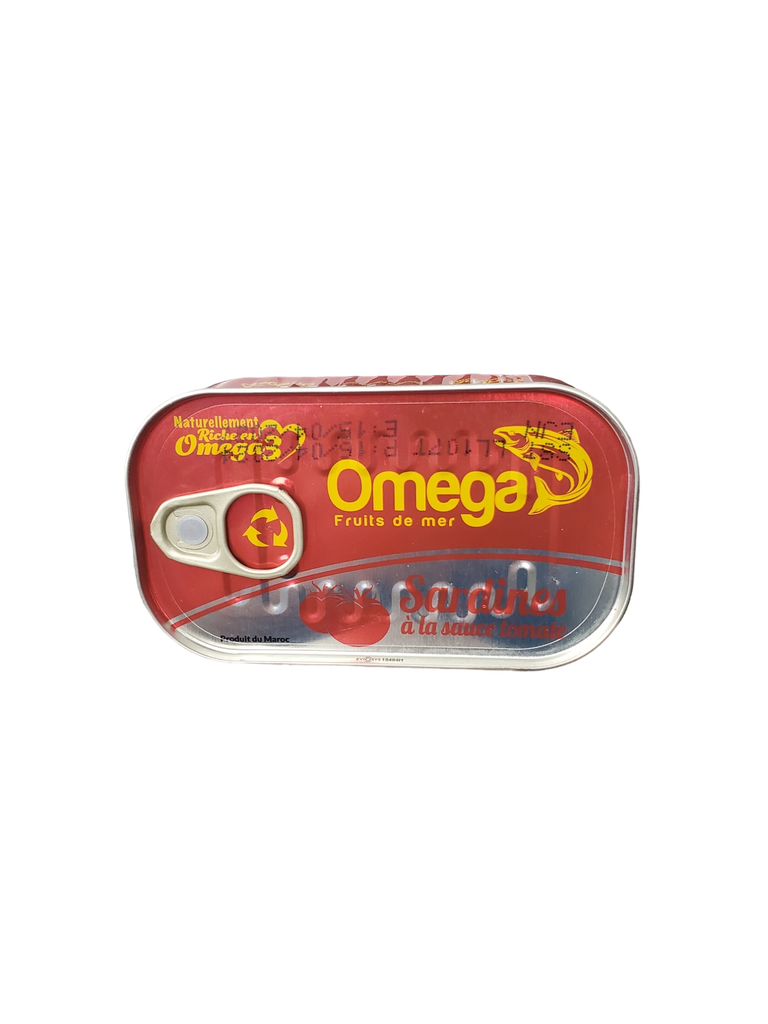 OMEGA sardines à la sauce tomate 125g