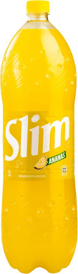 Soft drink SLIM Pineapple 2L