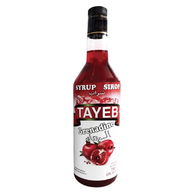TAYEB Grenadine Syrup 75ml x 12