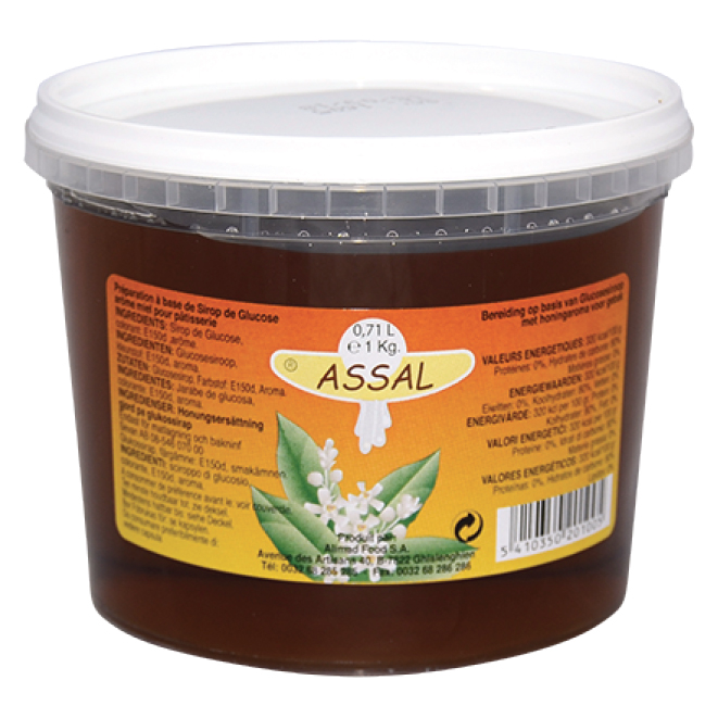 Glucose syrup honey flavor ASSAL 1kg