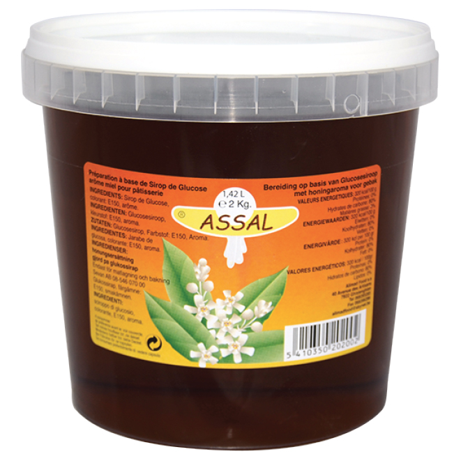 Glucose syrup honey flavor ASSAL 2kg