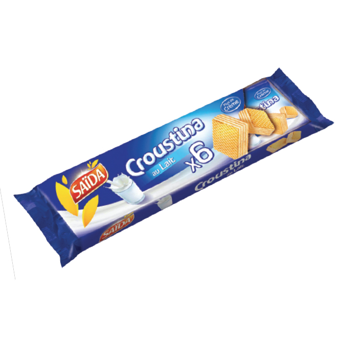 Pack Biscuit CROUSTINA Milk 198 gr