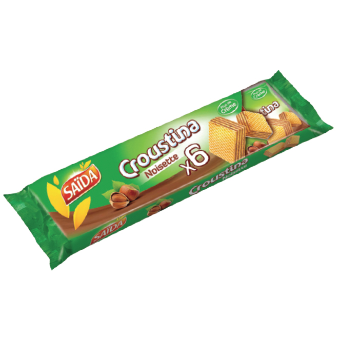 Pack Biscuit CROUSTINA Hazelnut 198 gr