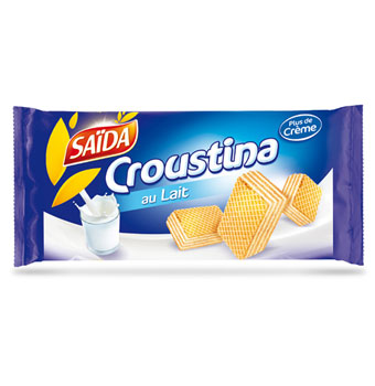 CROUSTINA LAIT GF 100G X 24