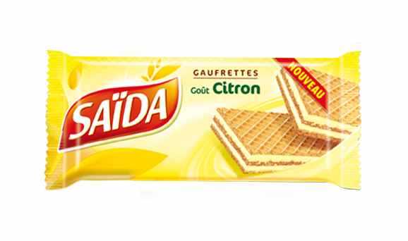 Lemon Wafers SAÏDA 100g