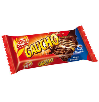 Biscuit Gaucho Chocolat Groupage 10 x 16.5g