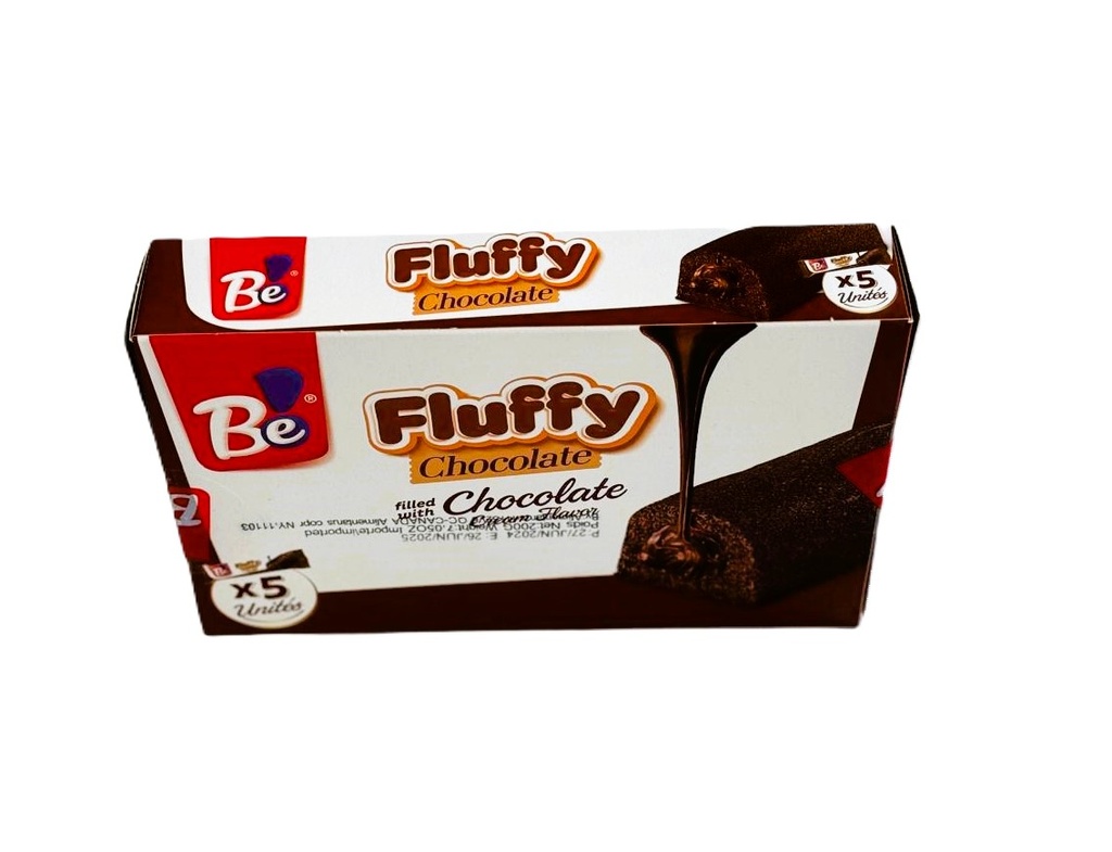 PACK BE Fluffy Chocolate 40g x 5