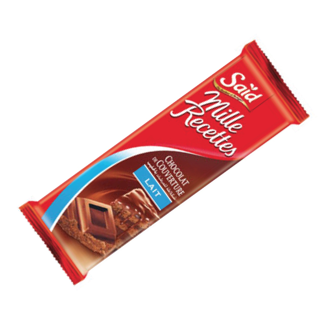 Chocolat de Couverture au lait SAID 500g