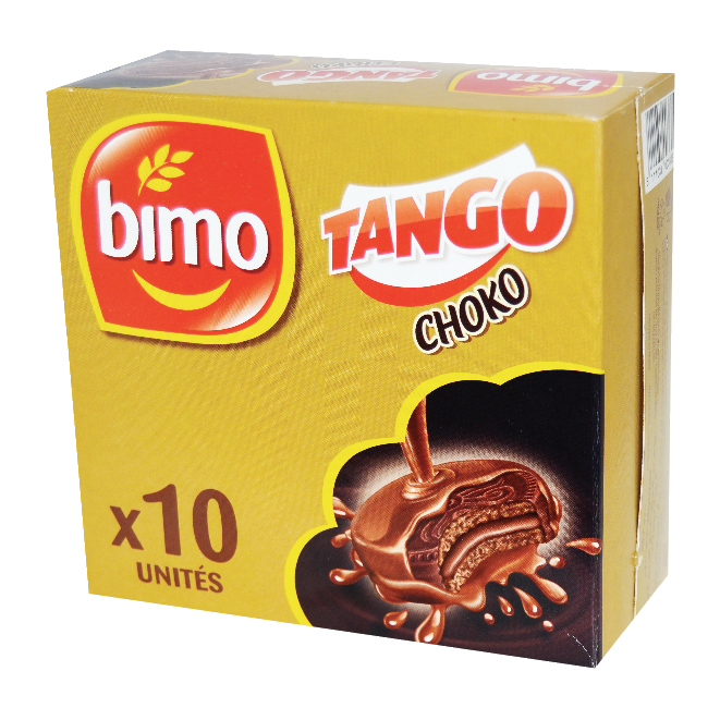 PACK of 10 Biscuits Tango Choco