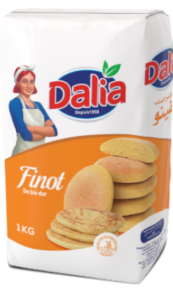 Semoule Finot de blé dur DALIA 1 KG