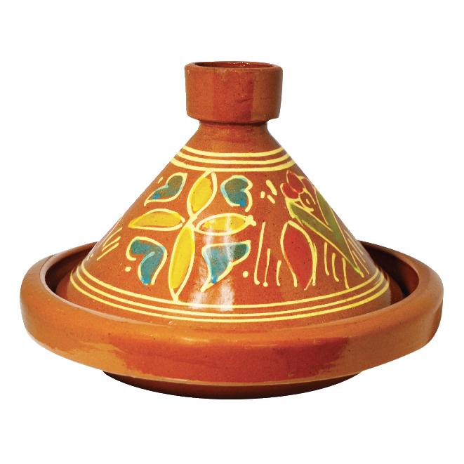 Tajine TAYEB 30cm - Conique Décoré