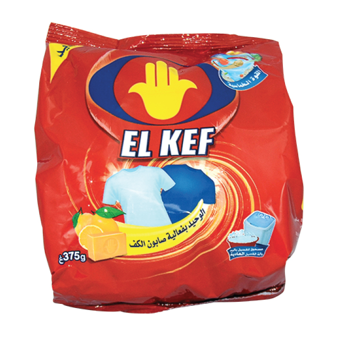 Savon EL Kaf en poudre 375 g x 16