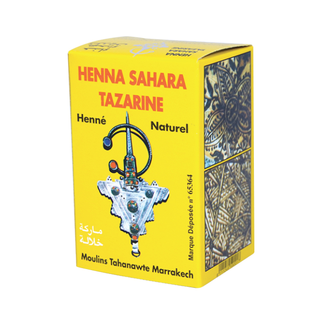 Natural Henna Stain & Tattoo TAZRINE