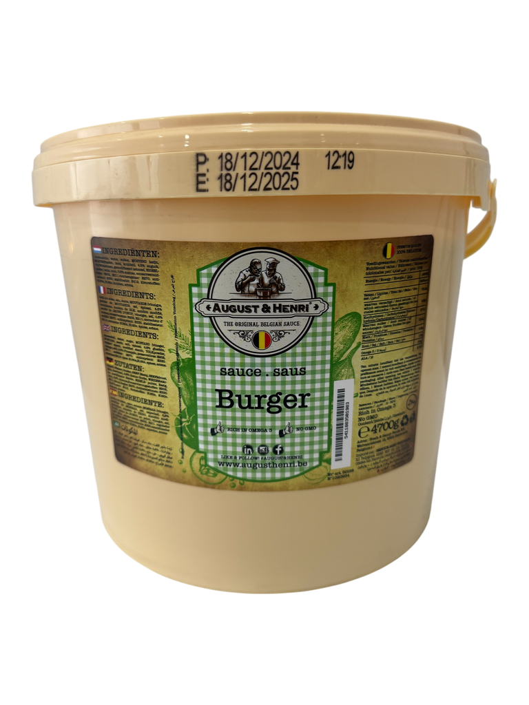 Burger Sauce AUGUST & HENRI 4.7KG