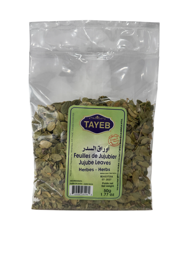 TAYEB Jujube (Sidr) Leaves - Bag 50g
