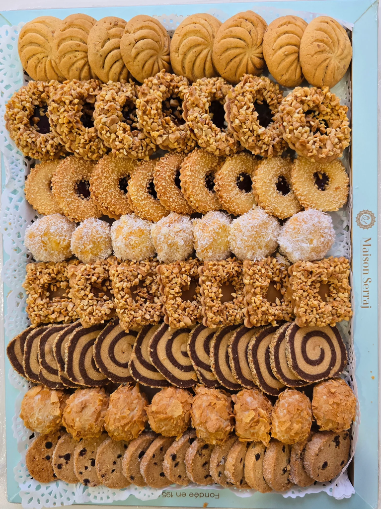 Moroccan Pastry PLATEAU SABLÉ MINI 600g x 8