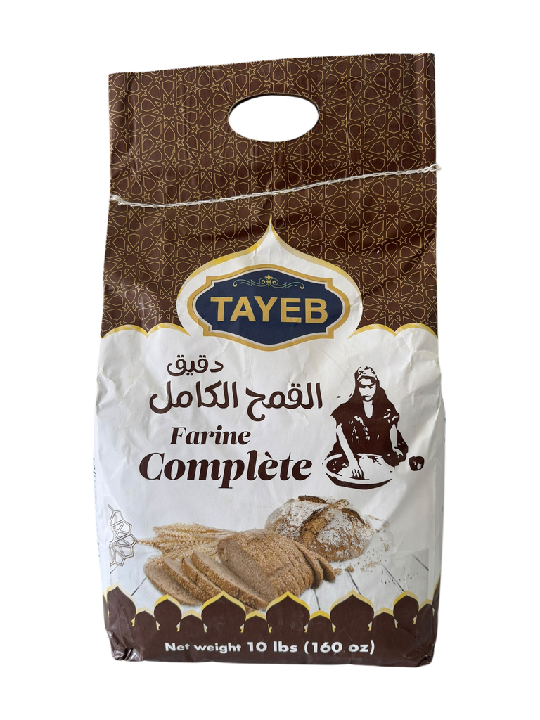 TAYEB Farine Complète 10 Lbs
