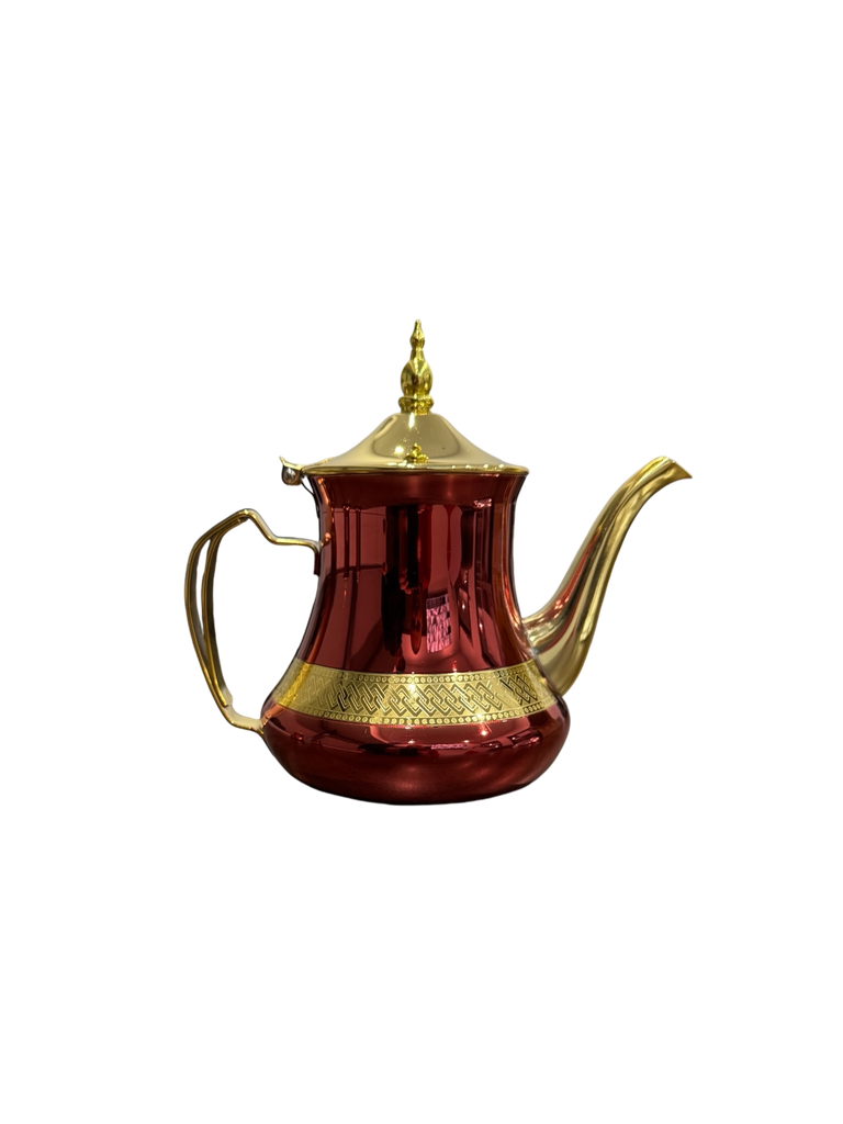 HEVICHU Golden Red moroccan teapot 0.7L