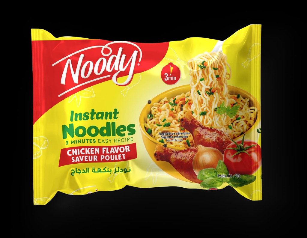 Pack Nouilles Instantanées NOODY Saveur Poulet