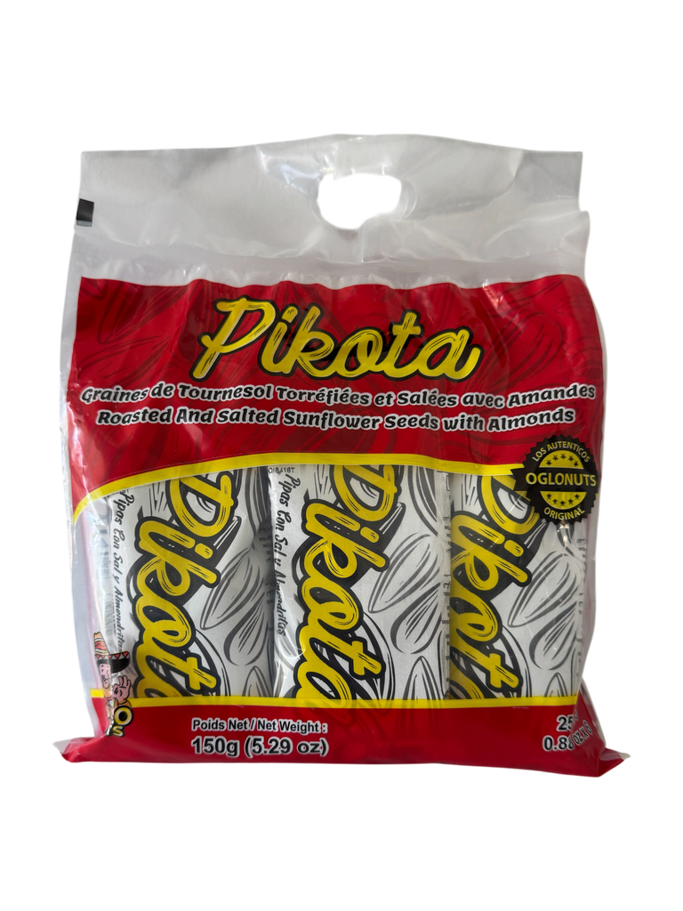 PIKOTA Sunflower seeds with Almonds PACK 150gx 12