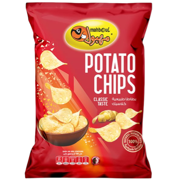 MAHBOUL Calassic Potato Chips 85g x 10