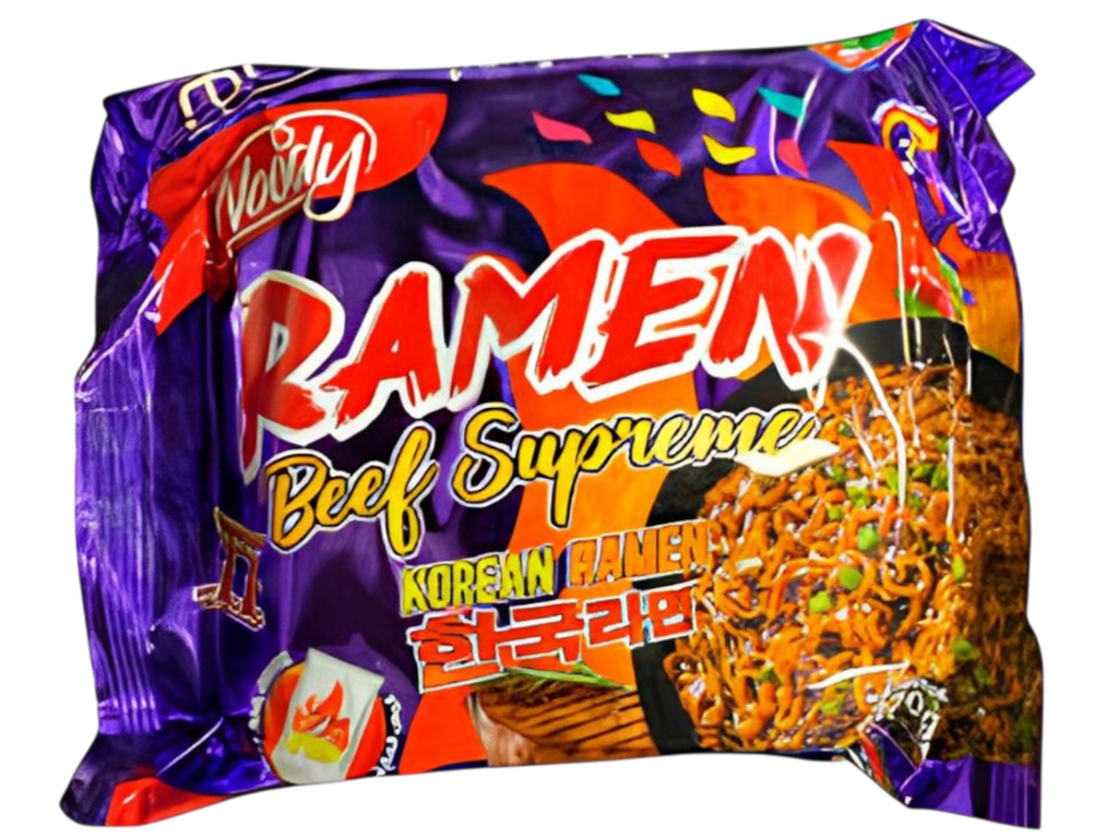 Pack Ramen Noodles BEEF SUPREME NOODY