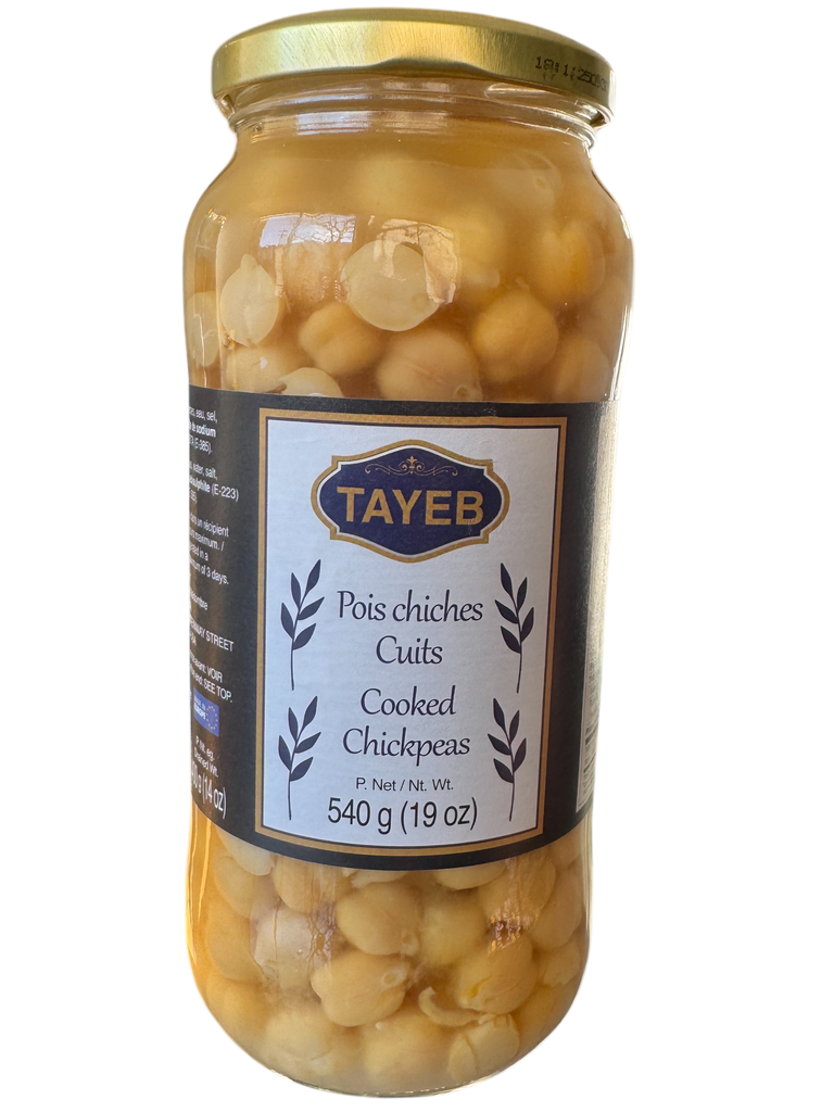 TAYEB Cooked Chickpeas 540g x 12