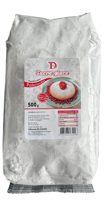 D& Sucre Glacé 500g x 12