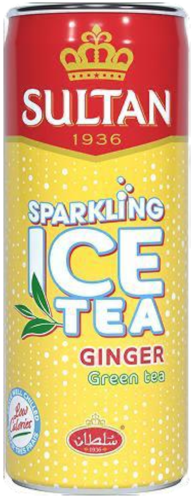 SULTAN ICE TEA GINGEMBRE 33CL X 24