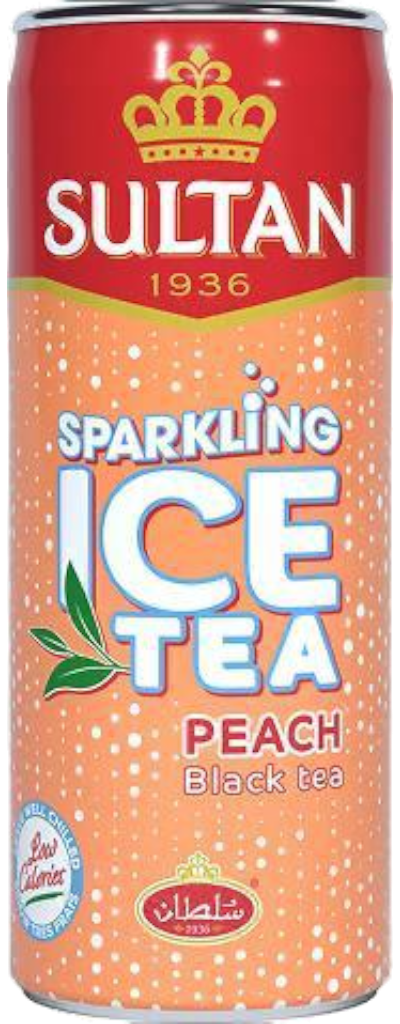 SULTAN ICE TEA PEACH 33CL X 24