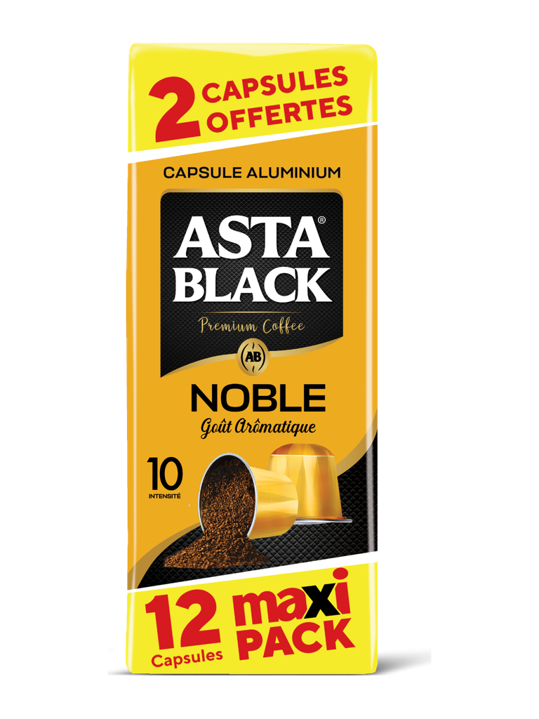 ASTA Café NOBLE BLEND Capsules (Intensité 10) x 12