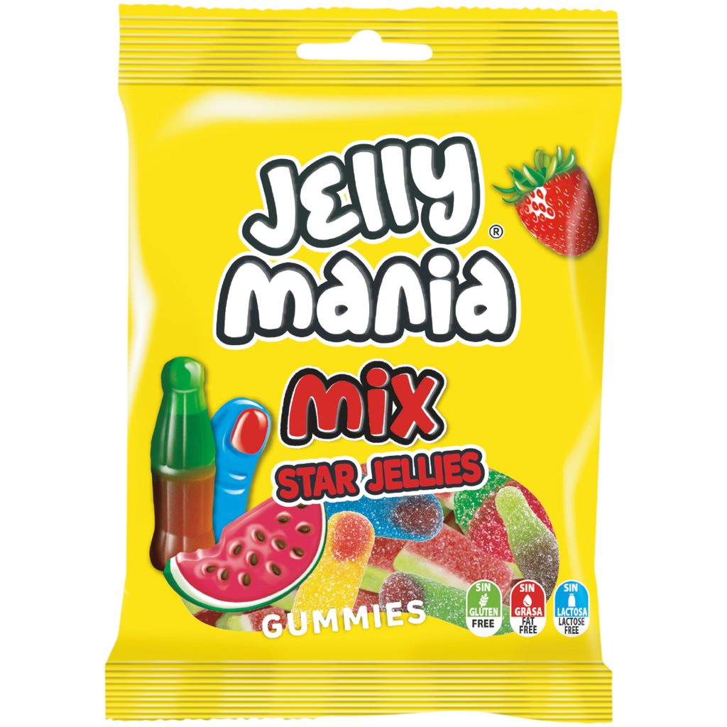 JAKE - Jelly Mania STAR / Gum HALAL 100G x 18
